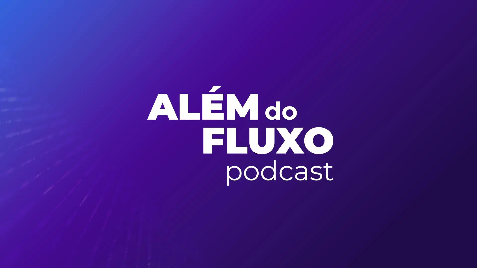 Logo Além do Fluxo Podcast